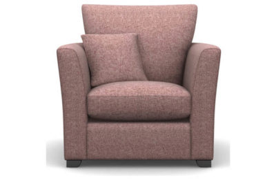 Heart of House Libby Tweed Fabric Chair - Pink